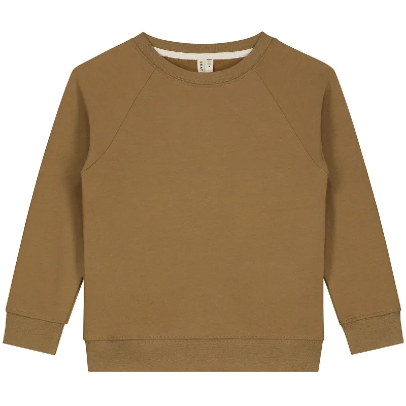 Crew Neck Sweater in Peanut by Gray Label