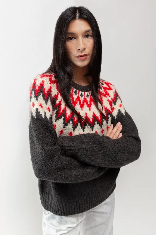 NORDIC PATTERN SWEATER