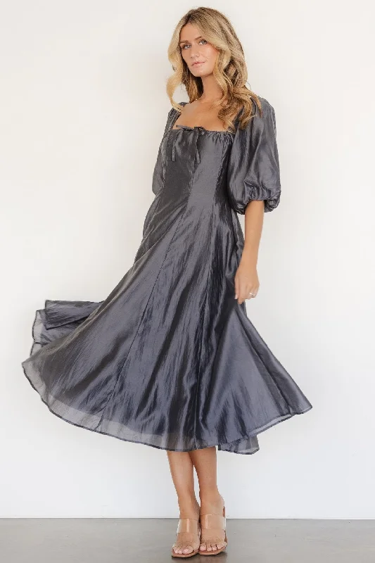 Marina Dress | Dark Slate