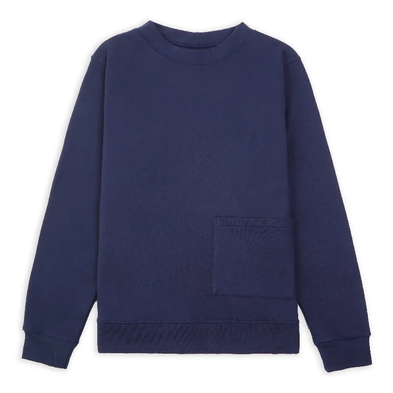 Smock Sweatshirt - Navy