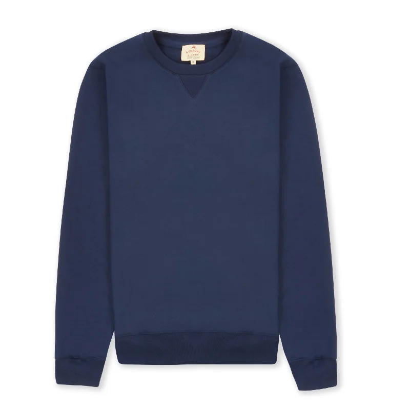 Burrows & Hare Sweatshirt - Navy