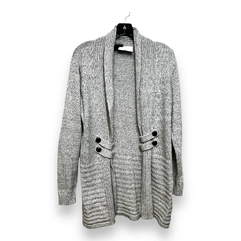 Cardigan By Ab Studio In White, Size: M