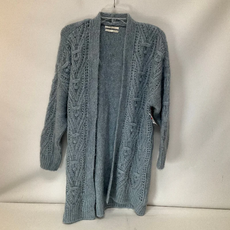 Cardigan By Anthropologie In Blue, Size: M