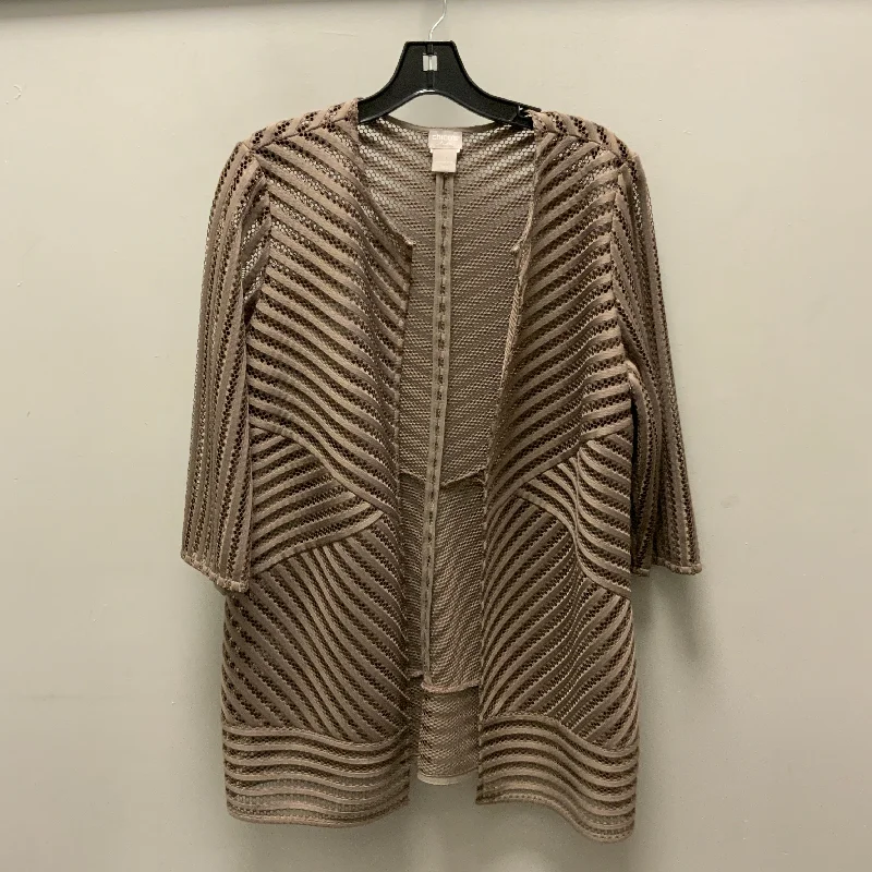 Cardigan By Chicos In Brown, Size: M