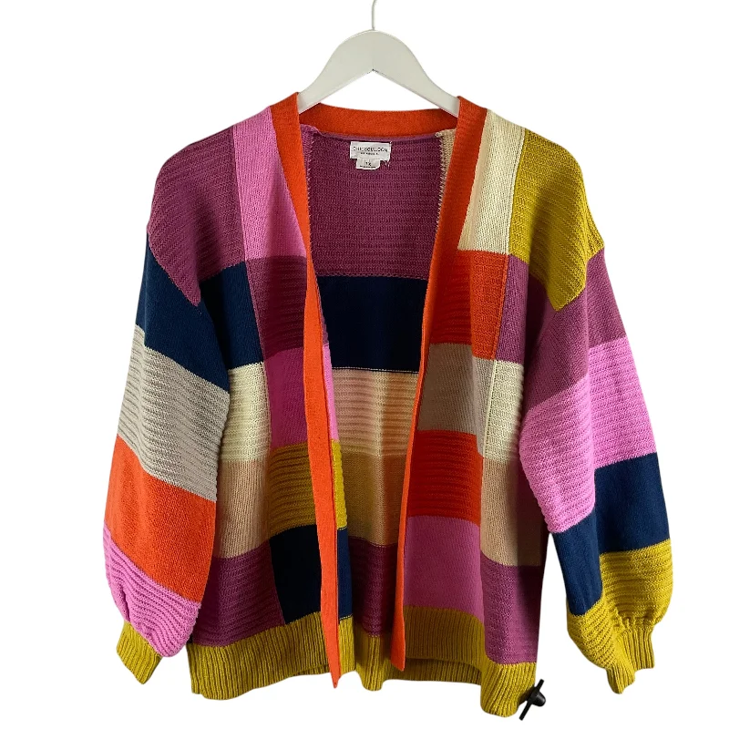 Cardigan By Chicsoul In Multi-colored, Size: 1x