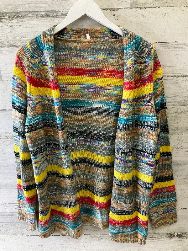 Cardigan By Clothes Mentor In Multi-colored, Size: Xl