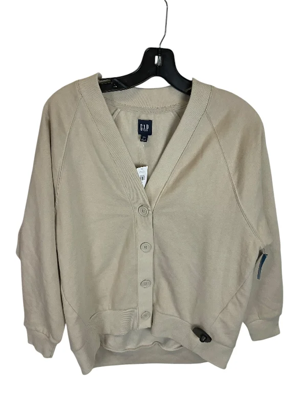 Cardigan By Gap In Cream, Size: Xs