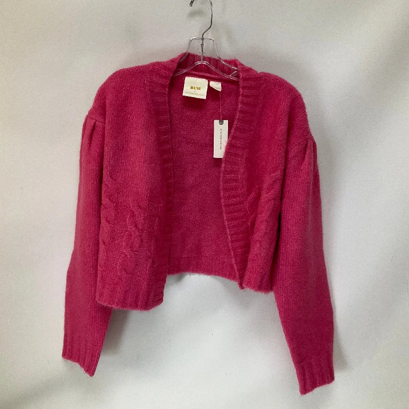 Cardigan By Maeve In Pink, Size: Osfm