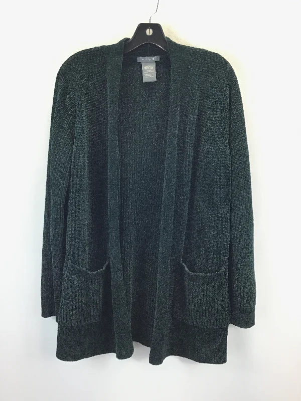 Cardigan By Matty M In Green, Size: L