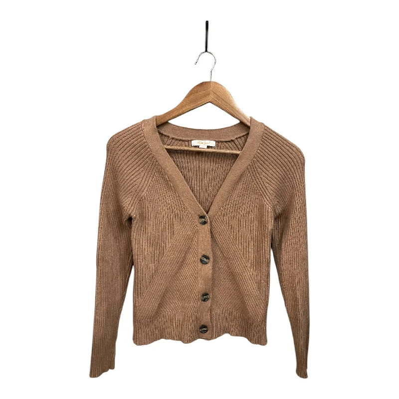 Cardigan By Poof In Brown, Size: S