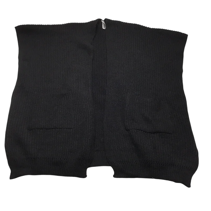 Sweater Cardigan By Clothes Mentor In Black, Size: Osfm