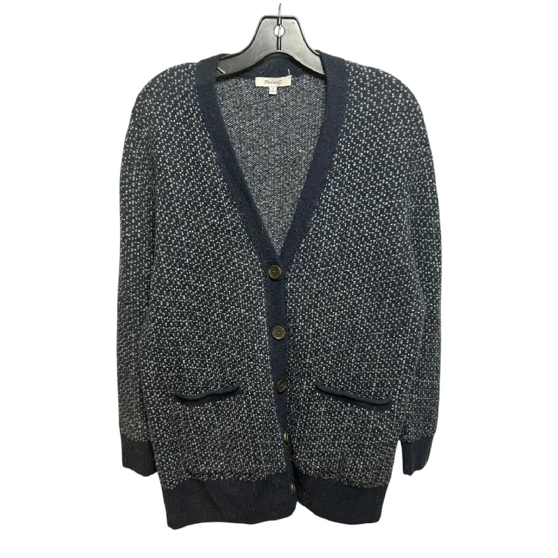 Sweater Cardigan By Madewell In Navy, Size: S