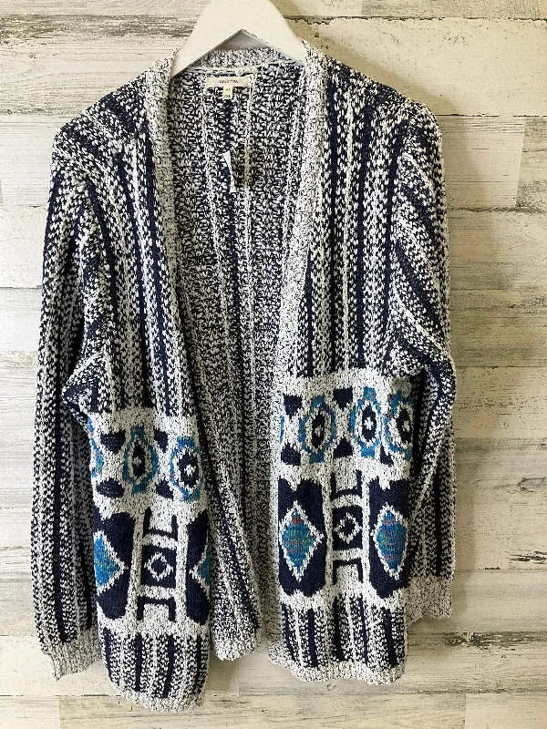 Sweater Cardigan By Maurices In Blue, Size: Xxl