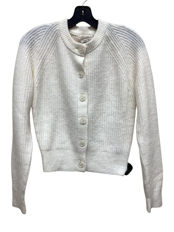 Sweater Cardigan By Universal Thread In White, Size: Xs