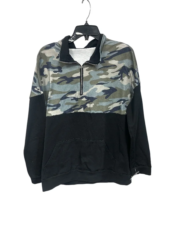 Sweatshirt Collar By Cme In Camouflage Print, Size: Xl