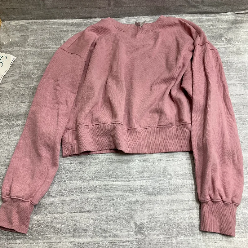 Sweatshirt Collar By Old Navy In Pink, Size: S