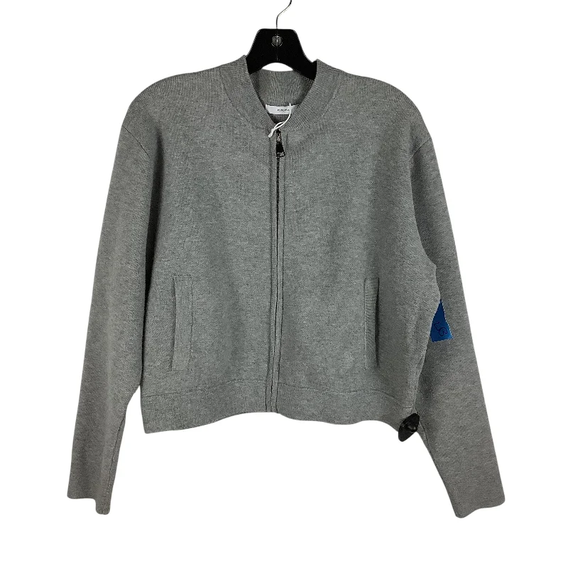 Sweatshirt Crewneck By Clothes Mentor In Grey, Size: S