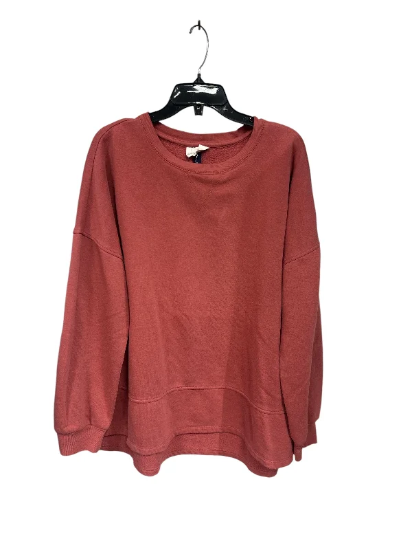 Sweatshirt Crewneck By Universal Thread In Orange, Size: Xl