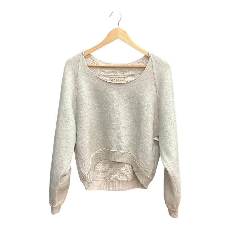 Sweatshirt Crewneck By We The Free In Grey, Size: Xs