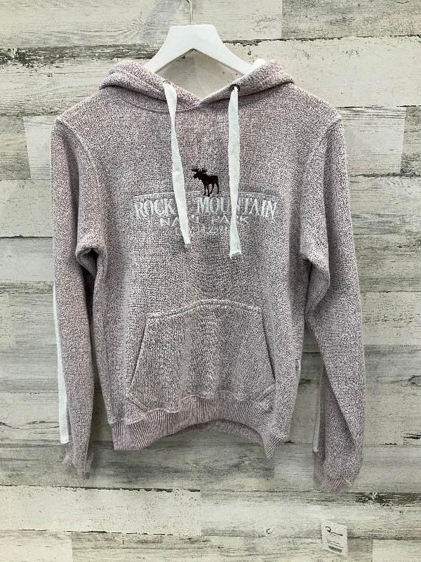 Sweatshirt Hoodie By Clothes Mentor In Pink, Size: S