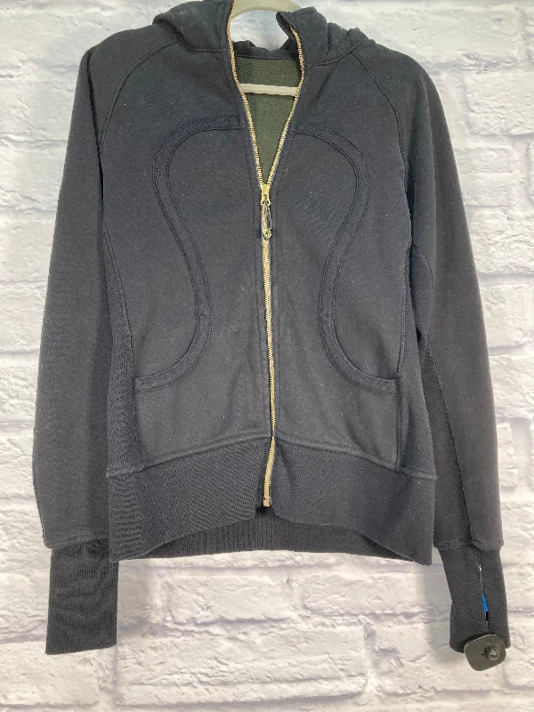 Sweatshirt Hoodie By Lululemon In Black, Size: M