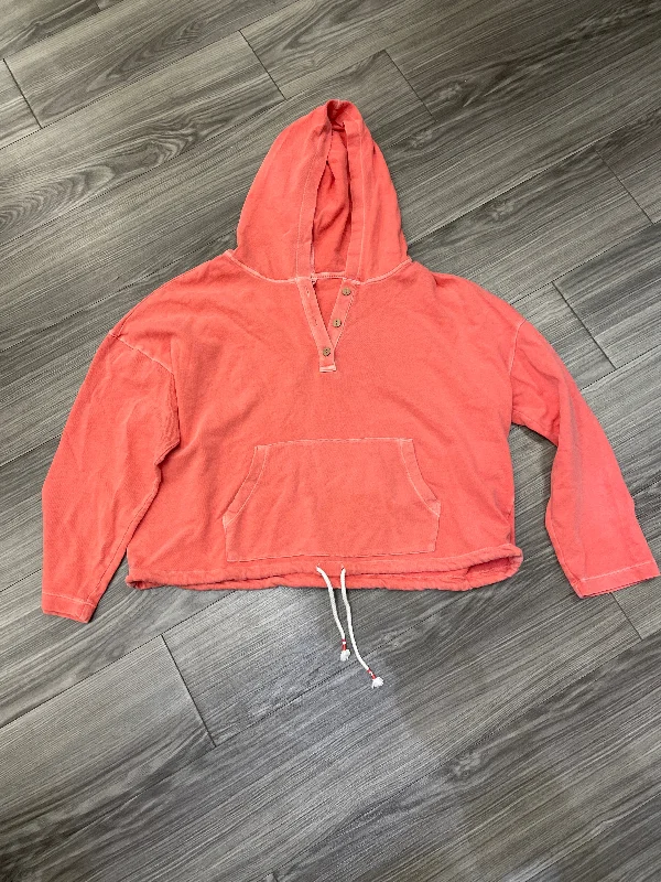 Sweatshirt Hoodie By Old Navy In Red, Size: Xl