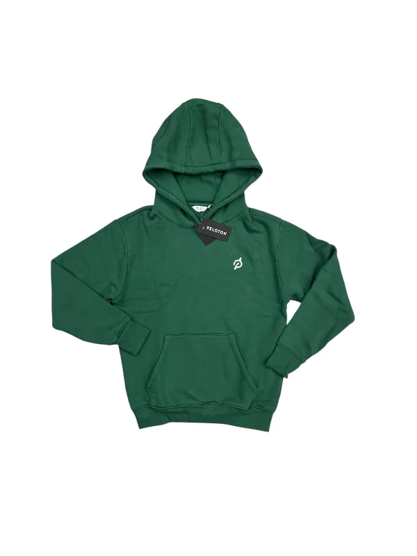 Sweatshirt Hoodie By PELOTON In Green, Size: Xs