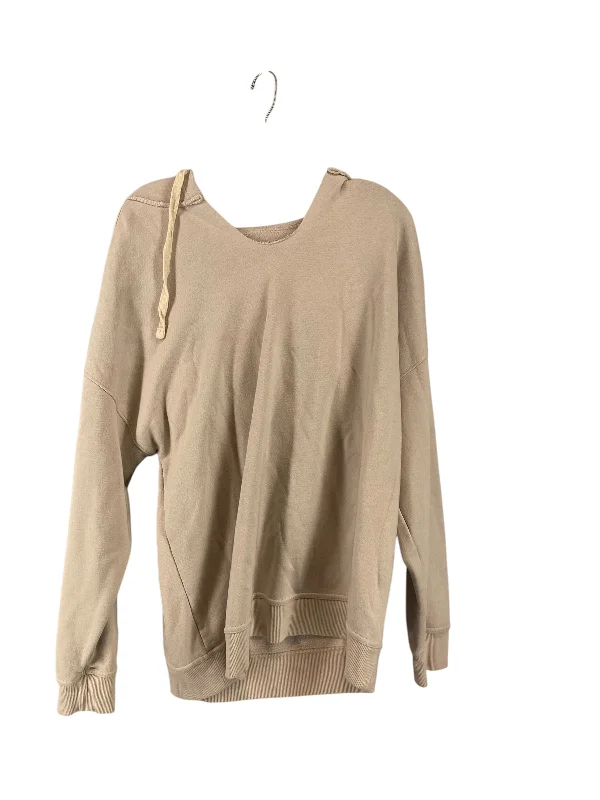 Sweatshirt Hoodie By Universal Thread In Tan, Size: Xl