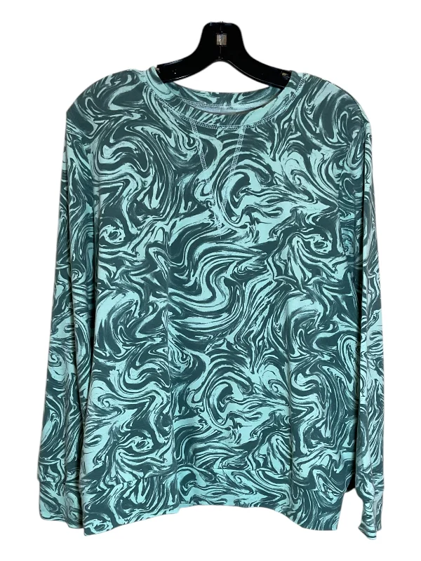 Top Long Sleeve By Clothes Mentor In Green, Size: S