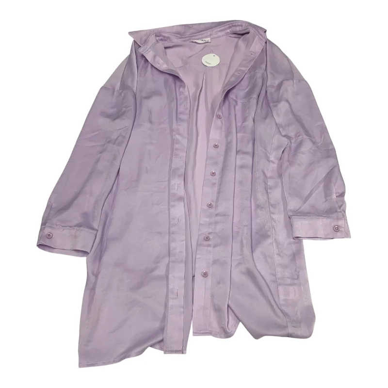 Top Long Sleeve By Luca + Grae In Purple, Size: M