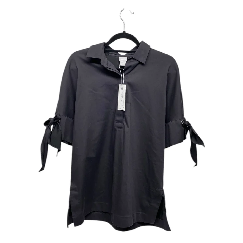 Top Short Sleeve By Chicos In Black, Size: M