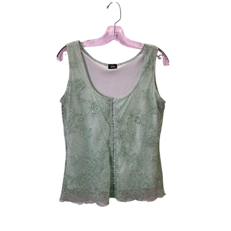 Top Sleeveless Basic By Vanity In Green, Size:S