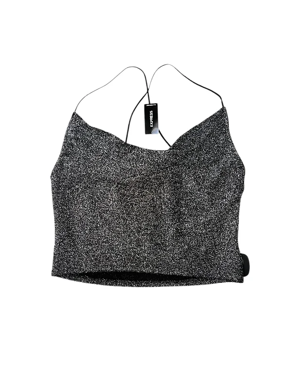 Top Sleeveless By Express In Black, Size: M