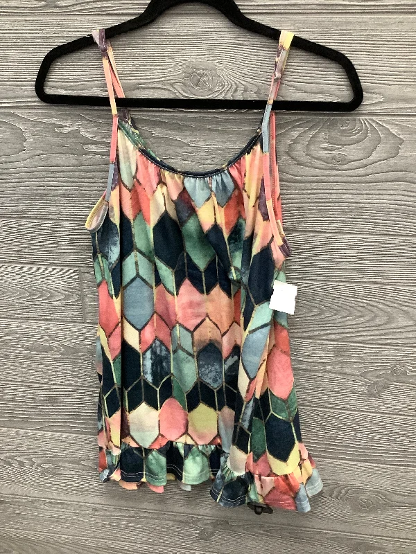 Top Sleeveless By Misslook In Multi-colored, Size: M