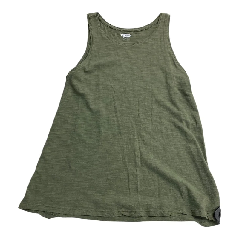 Top Sleeveless By Old Navy In Green, Size: Xs