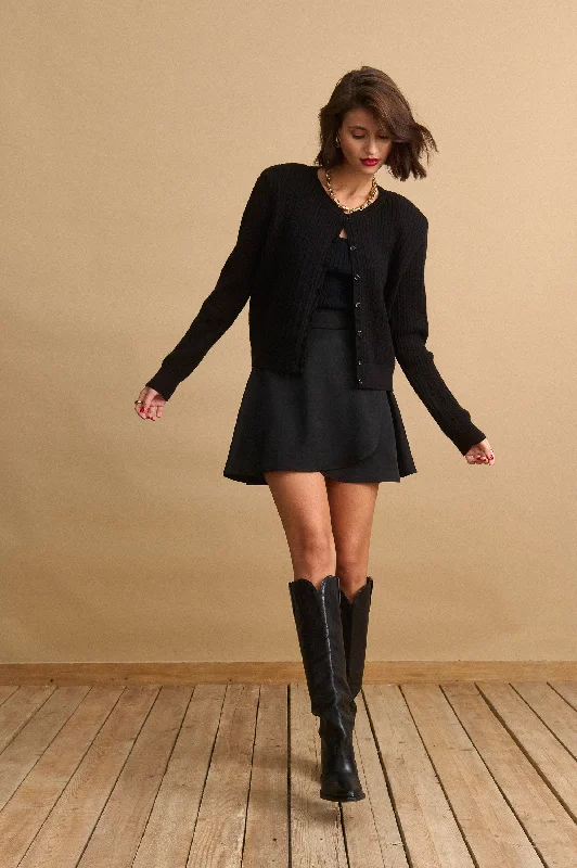 Valeria Cardigan (Black)