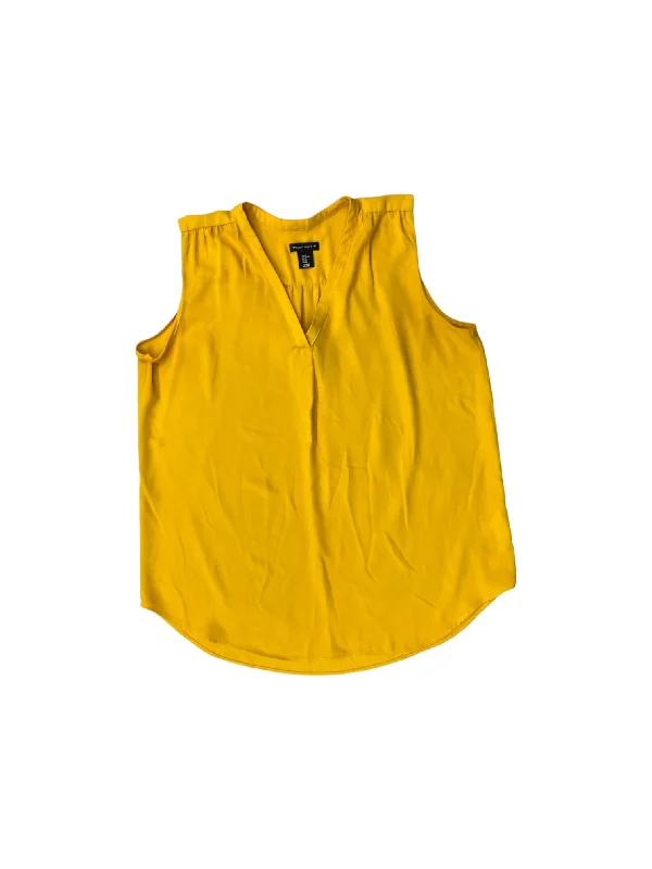 Yellow Top Sleeveless Willi Smith, Size Xl