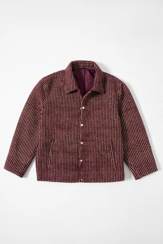 HANDWOVEN VELVET JACKET