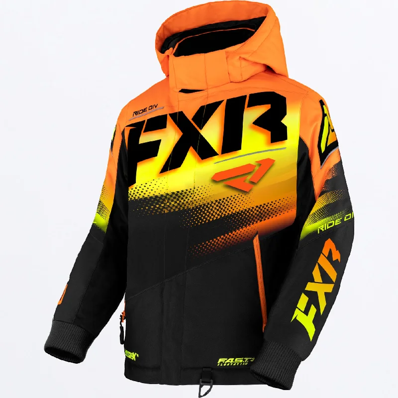 Black/Orange-HiVis Fade