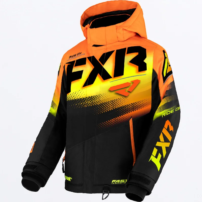 Black/Orange-HiVis Fade